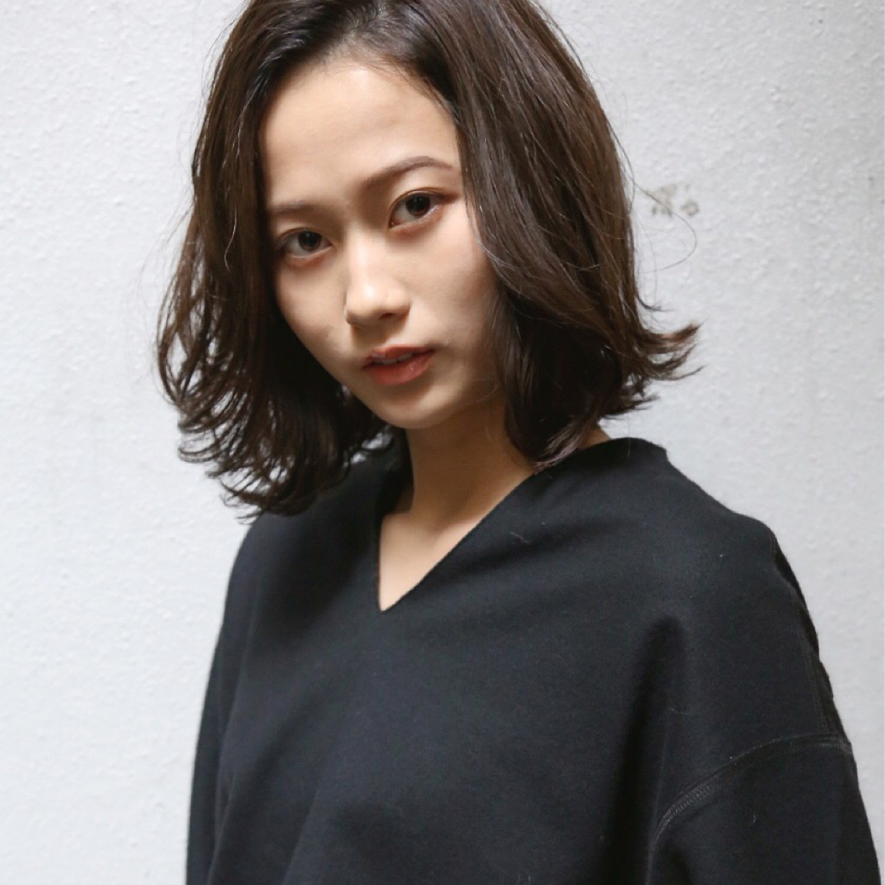 抜け感 透明感 切りっぱなし ナチュラル|mod\u0027s hair 仙台長町