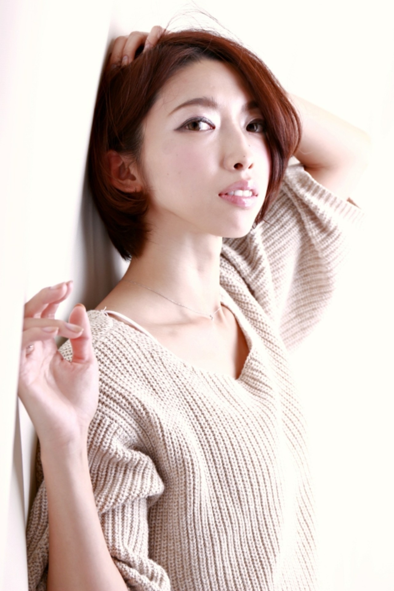 大人かわいい ショート ヘアアレンジ 耳かけ Ayala Organic Spa東船橋