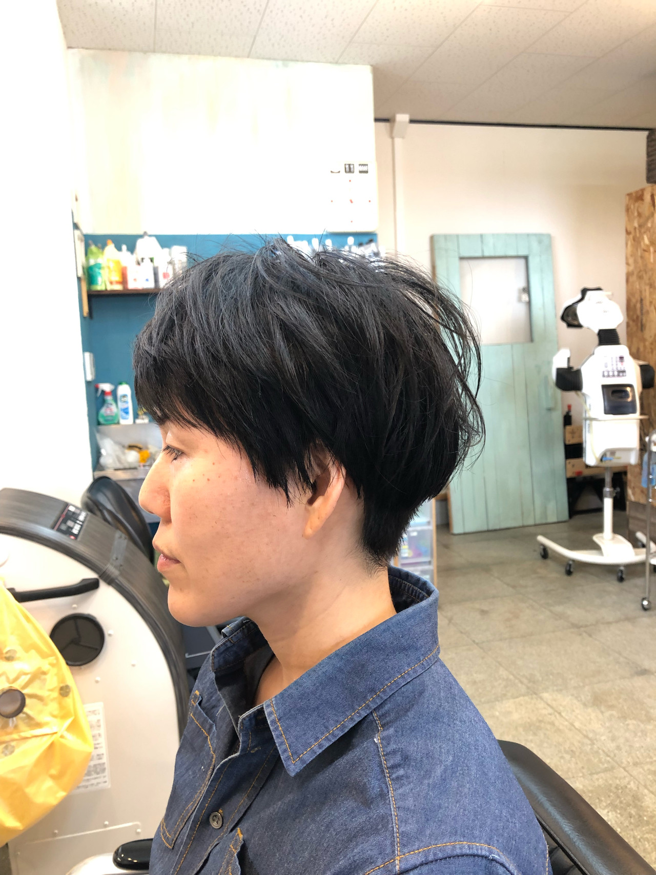 ショート 束感バング 小顔ヘア ベリーショートprivate Hair Salon