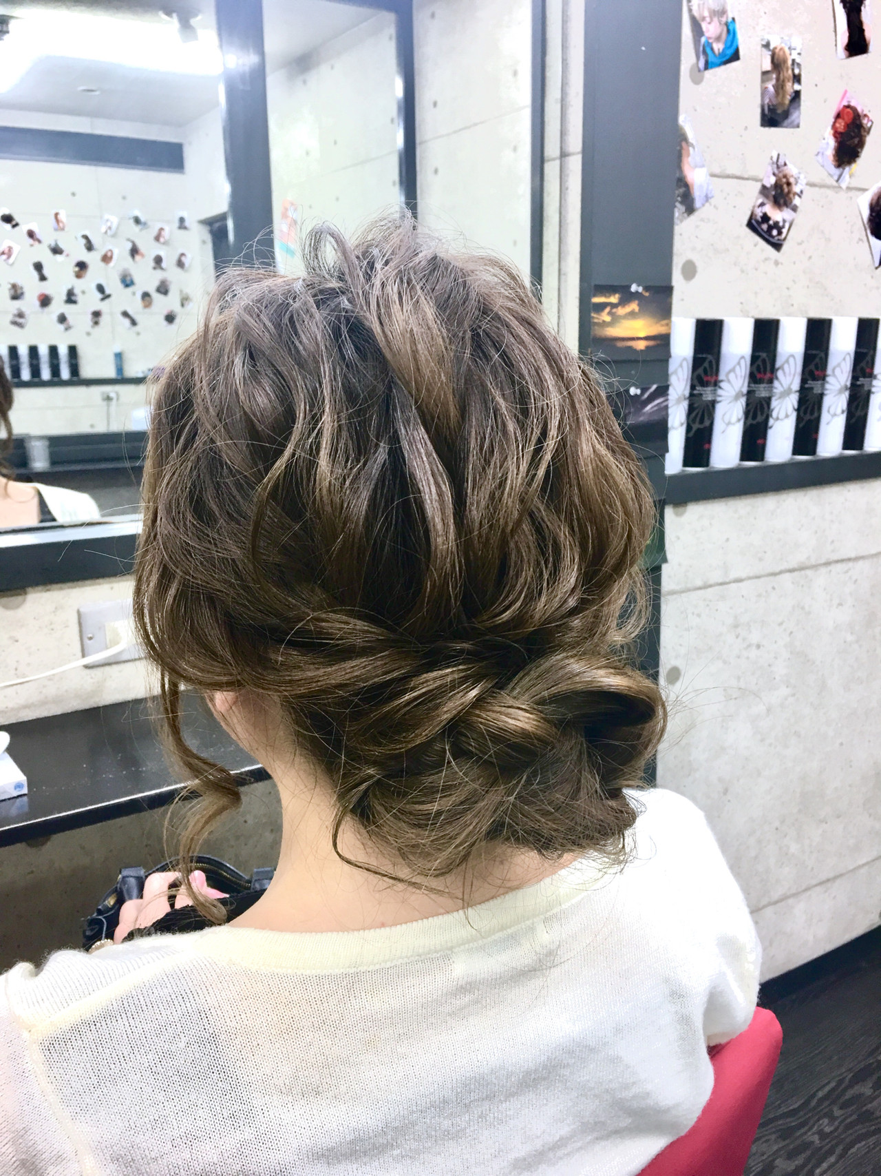 アップスタイル 二次会 成人式 ヘアアレンジ Hair Make Salon Revier