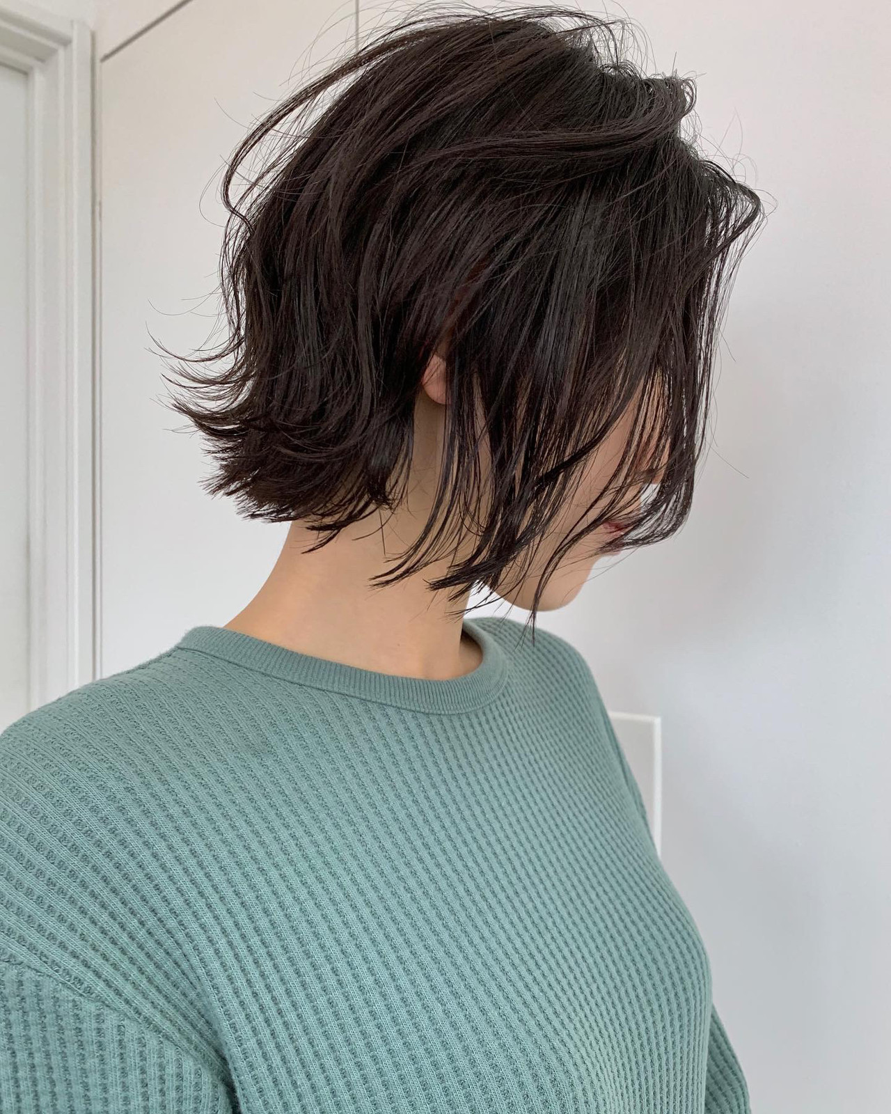 ぜいたくレイヤー ボブ ショート レイヤー 無料のヘアスタイル画像