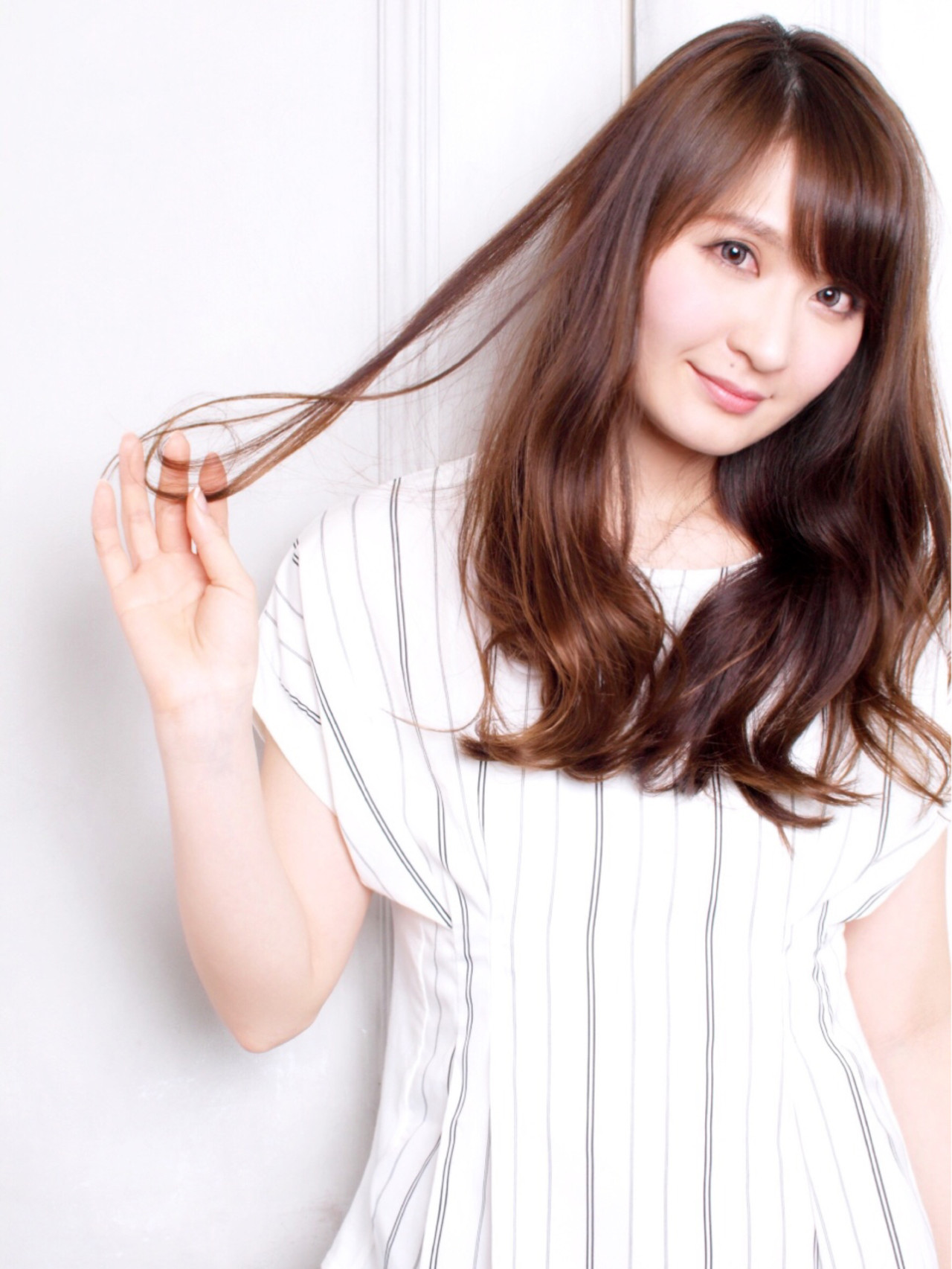 ロング 大人女子 ふわふわ ナチュラル 藤後 沙織 154836 Hair