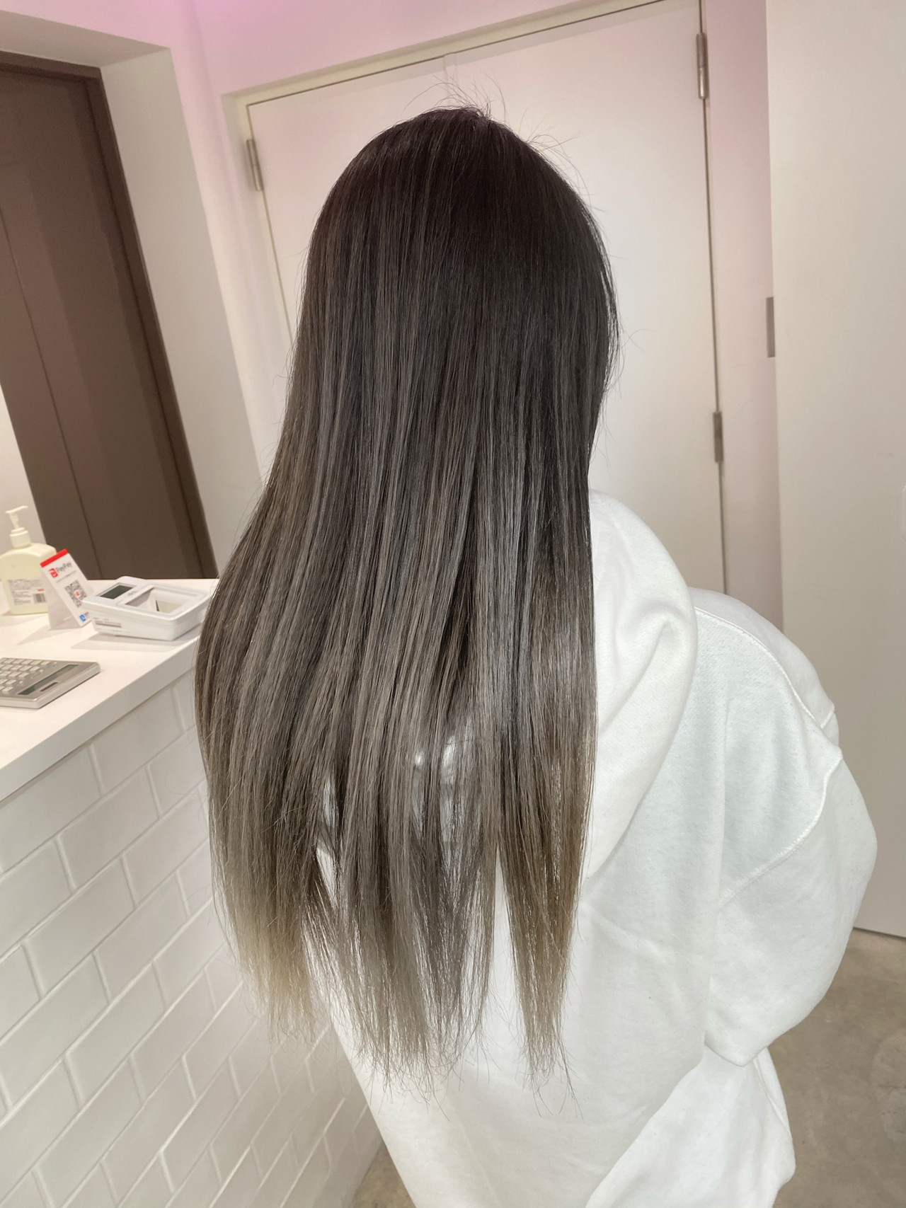 エアータッチ 外国人風カラー バレイヤージュ ギャル Adition Adition