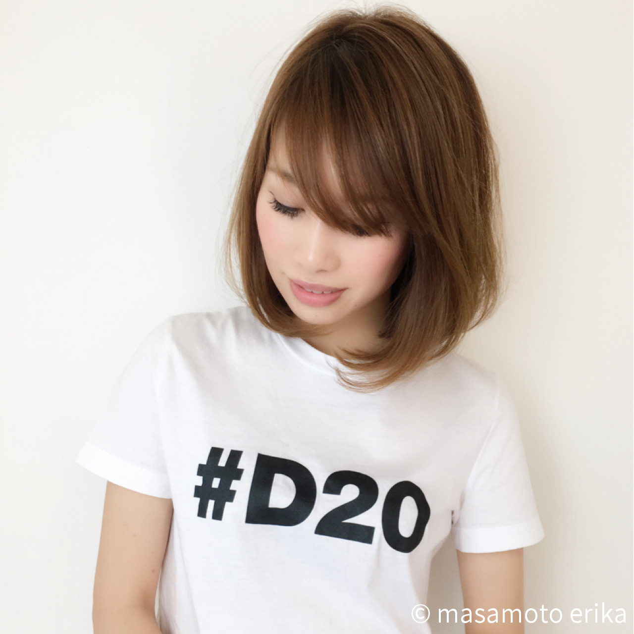 心に強く訴えるミディアム セミロング 前 下り ボブ 自由 髪型 コレクション