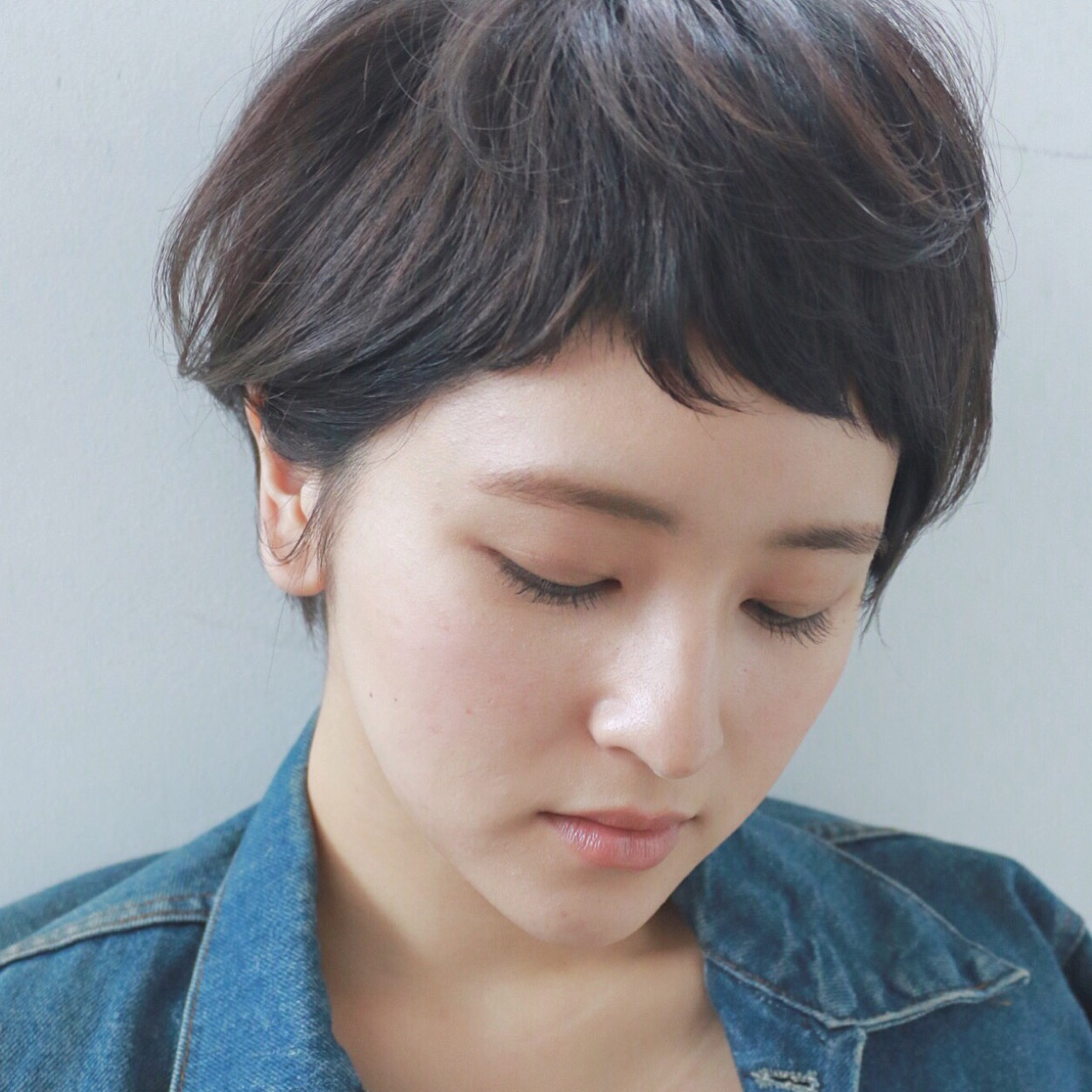 75 可愛い ベリー ショート 黒髪 自由 髪型 コレクション