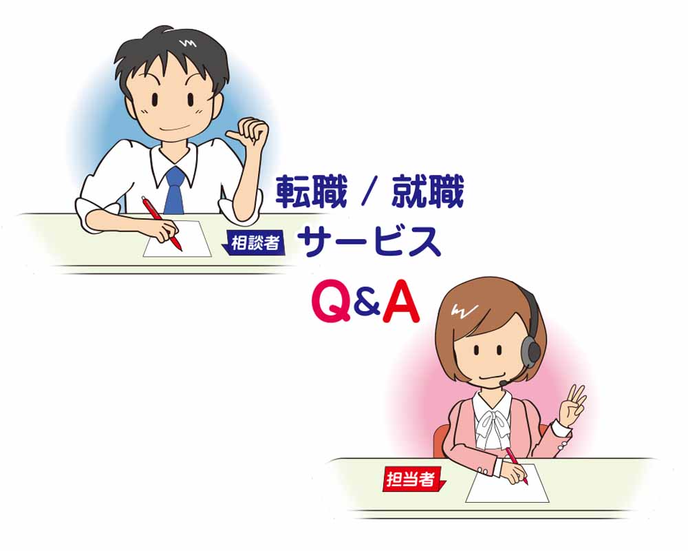 転職&就職サービスのQ&A