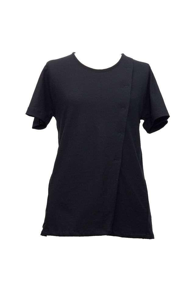 LACE CUTTING TEE