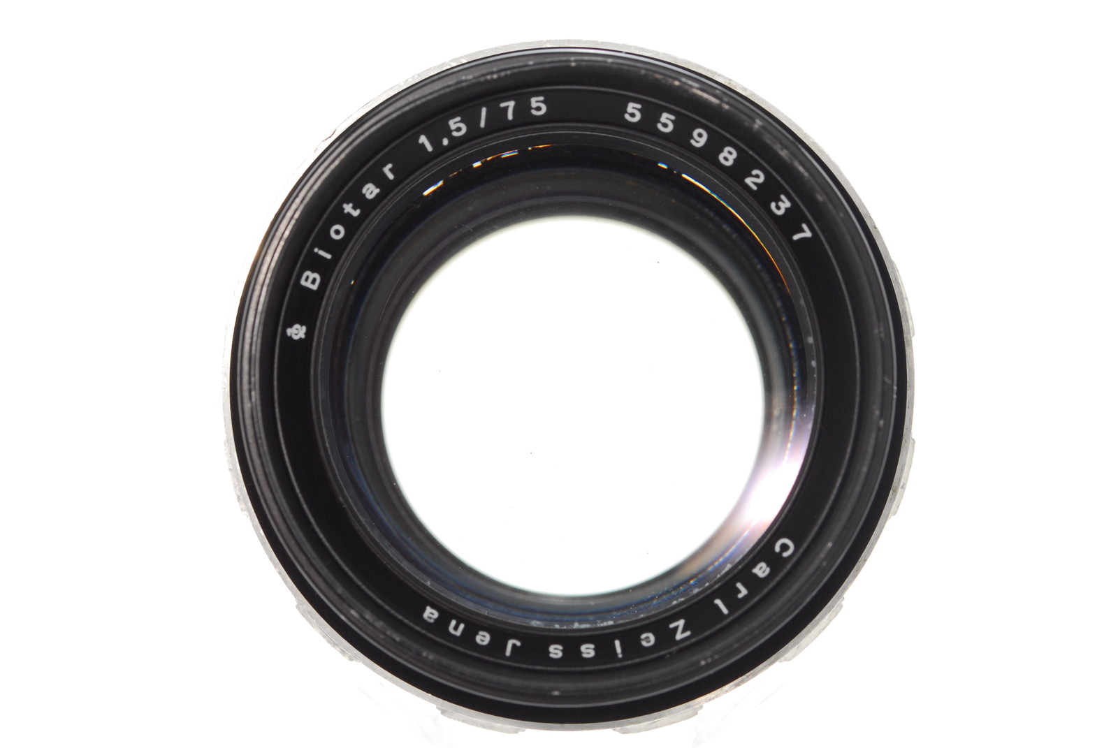 EXC+5] Carl Zeiss Jena BIOTAR 75mm f/1.5 Exakta Mount Lens From
