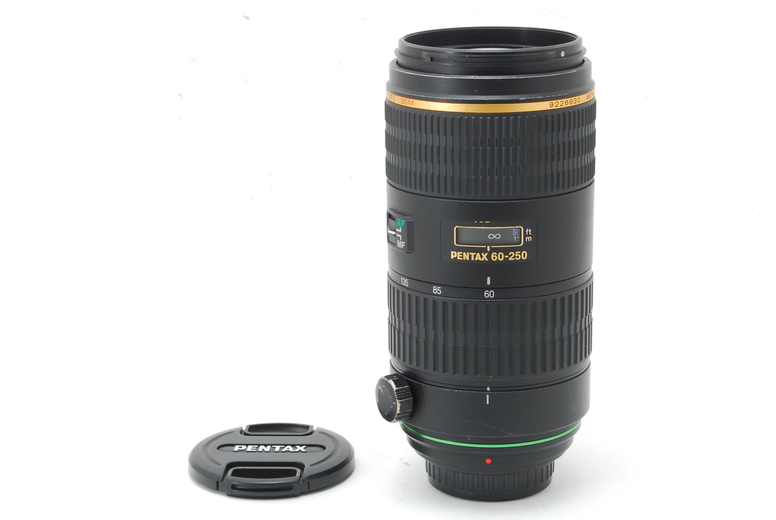 Pentax DA* 60-250mm F4 ED IF SDM Telephoto Zoom Lens for K Mount