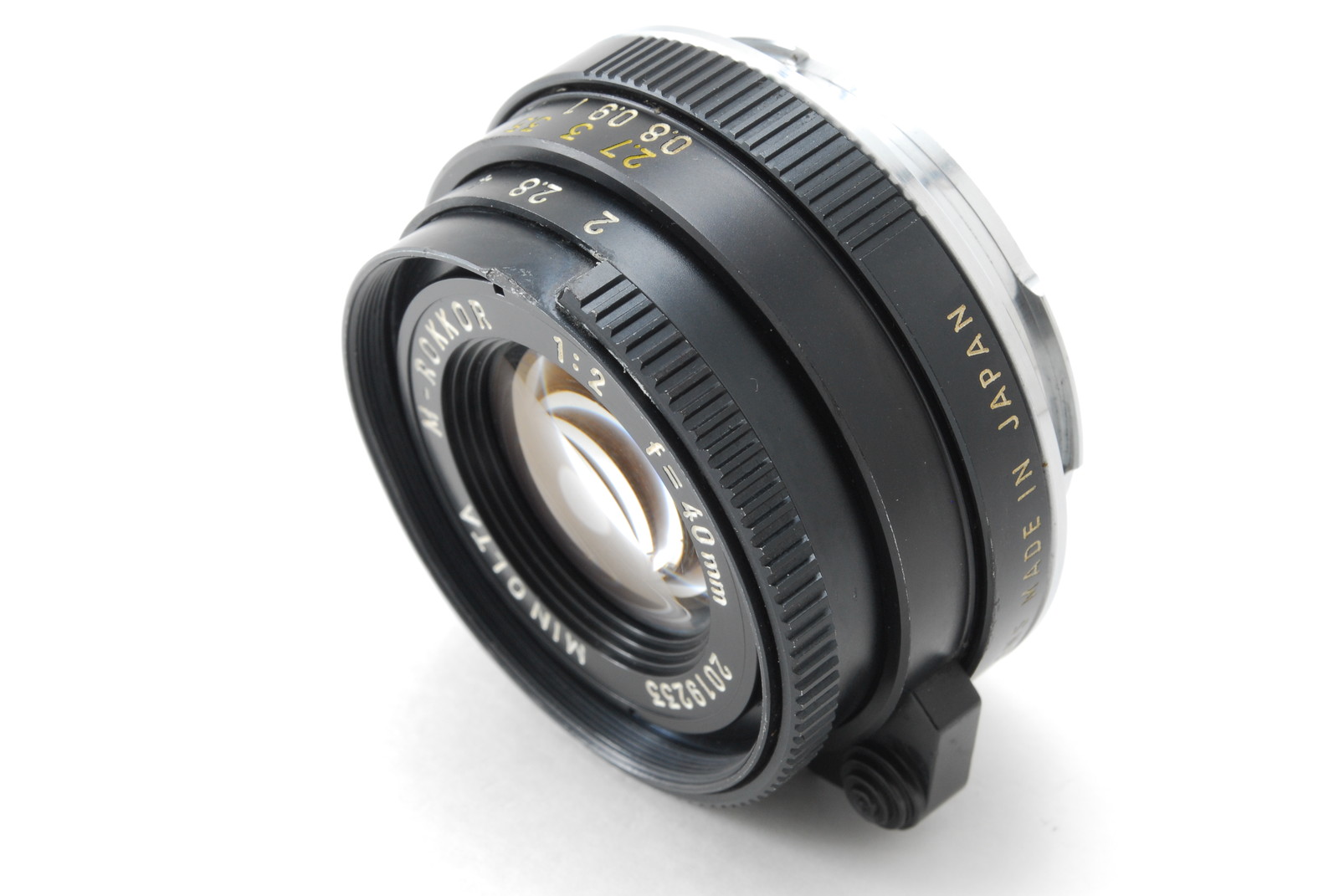 ミノルタ M-ROKKOR　40mm F2 Leica Mマウント M-Rokkor 40mm f2 (M) – FLASHBACK CAMERA