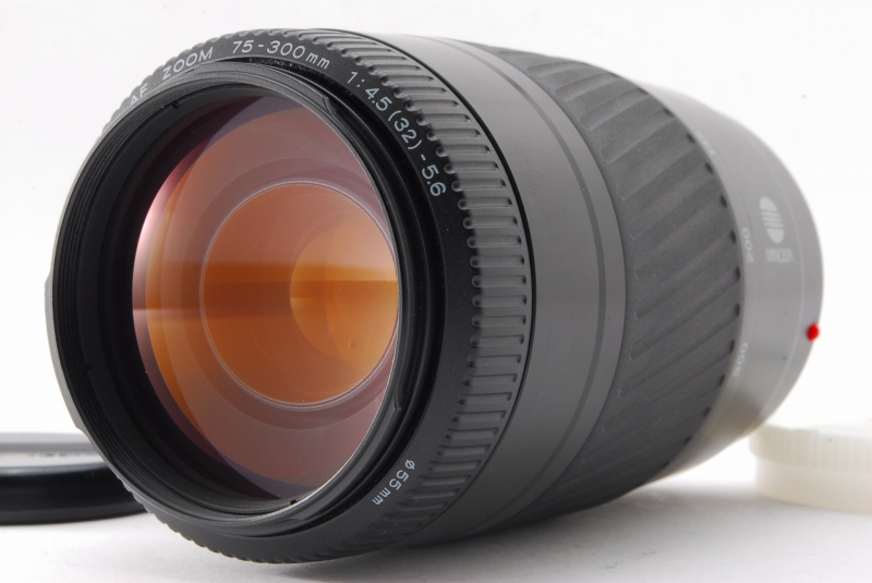 Near Mint+++】Minolta AF Zoom 75 -300㎜ f/4.5-5.6 Lens from JAPAN