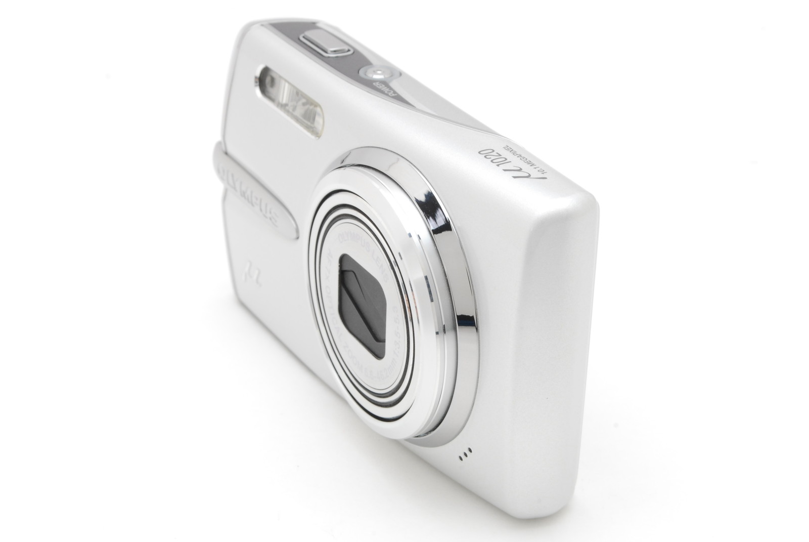 OLYMPUS デジタルカメラ μ1020 Mint * Olympus μ1020 Compact Digital Camera Silver w/ Box From