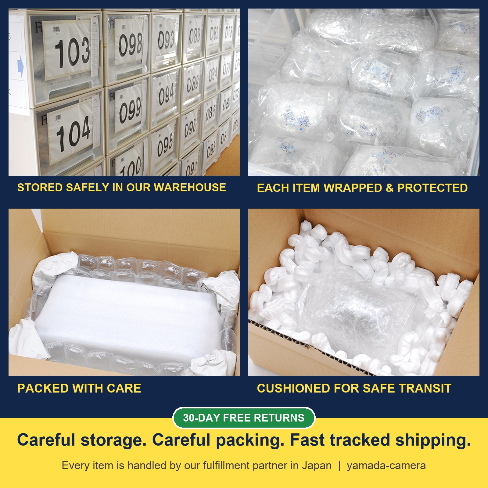Storage and packing