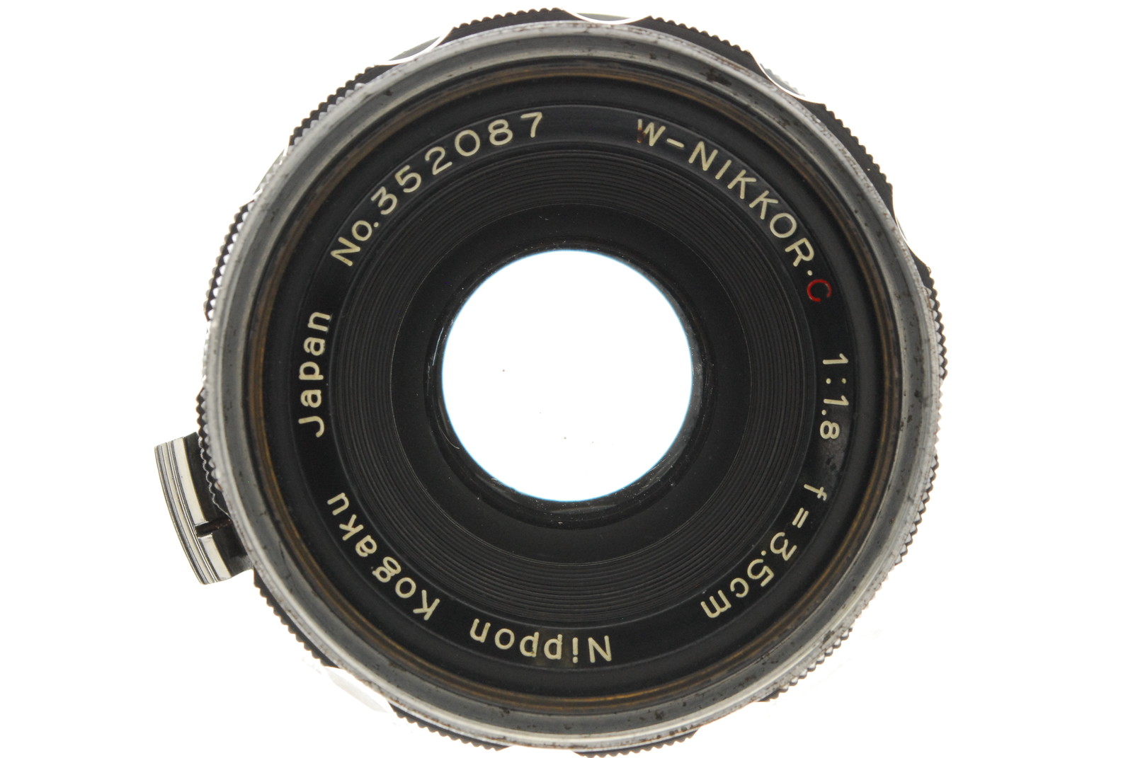 EXC+5] Nikon W Nikkor C 3.5cm 35mm f1.8 Nikon S Mount Lens From