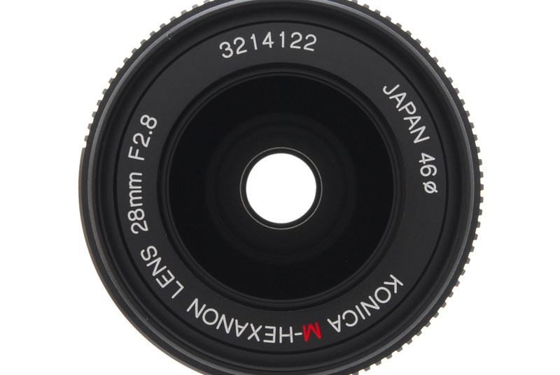 ランクAB】 コニカ KONICA M HEXANON 28mm F2.8 フード付き （#725）