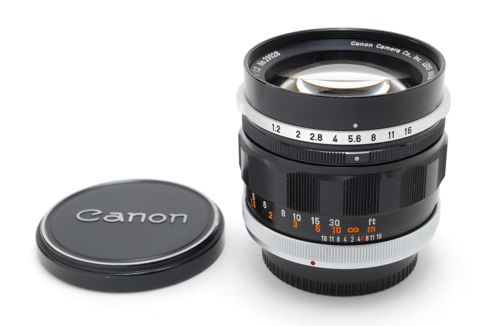 MINT- NO YELLOWING】Canon FL 58mm f/1.2 MF Lens FL FD Mount