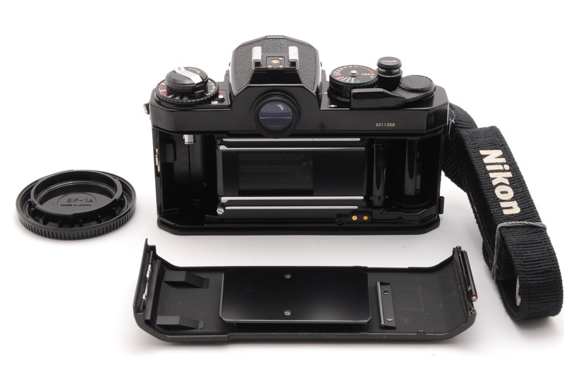 N.Mint】Nikon FE2 Black 35mm SLR Camera Black Body from Japan