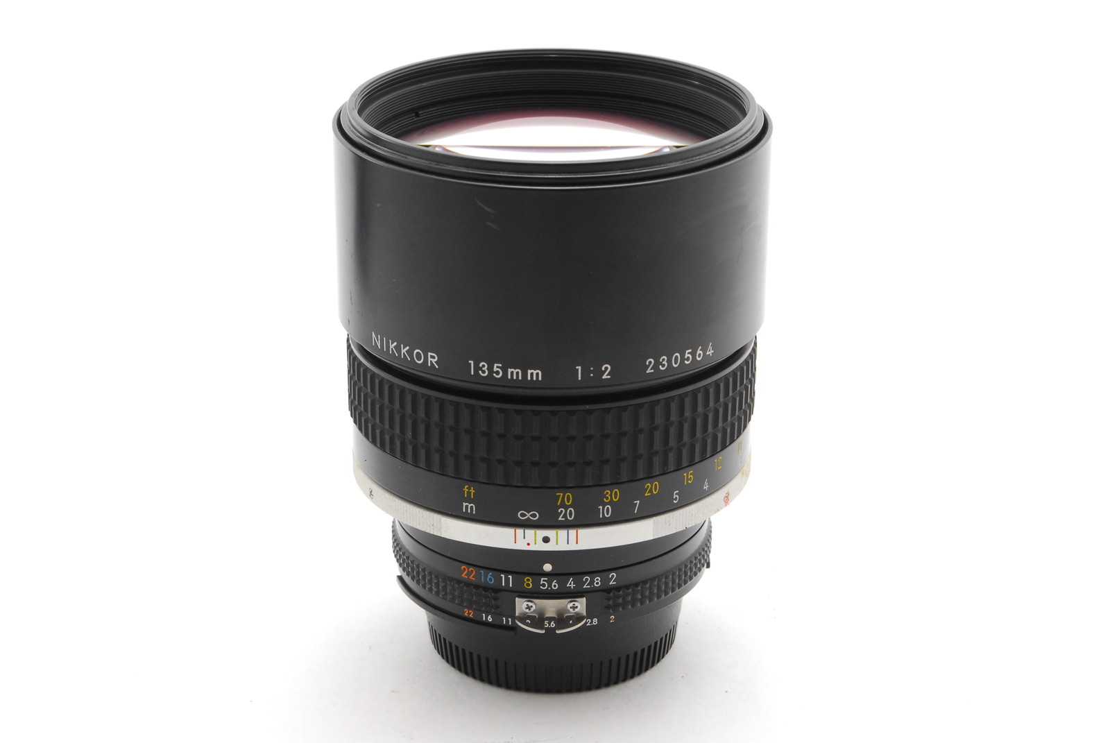 Nikon Ai-S Nikkor 135mm f/2 MF Telephoto Lens from Japan [Exc++]
