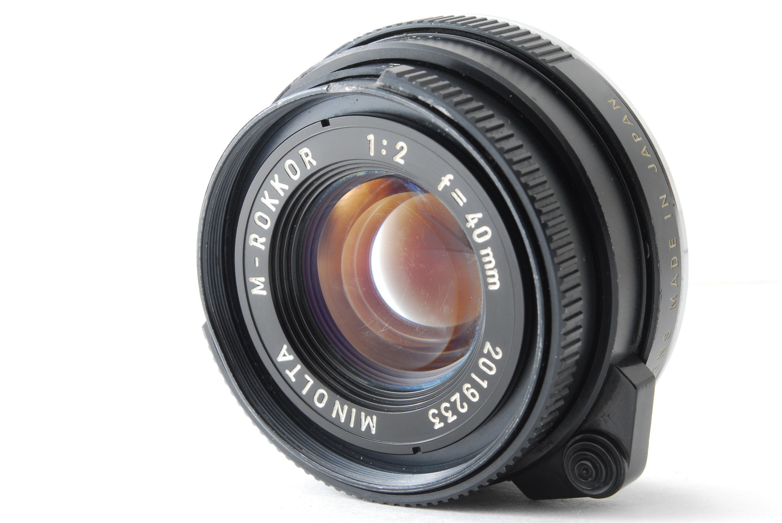 MINT】Minolta M Rokkor 40mm f/2 Lens Leica M Mount For CLE