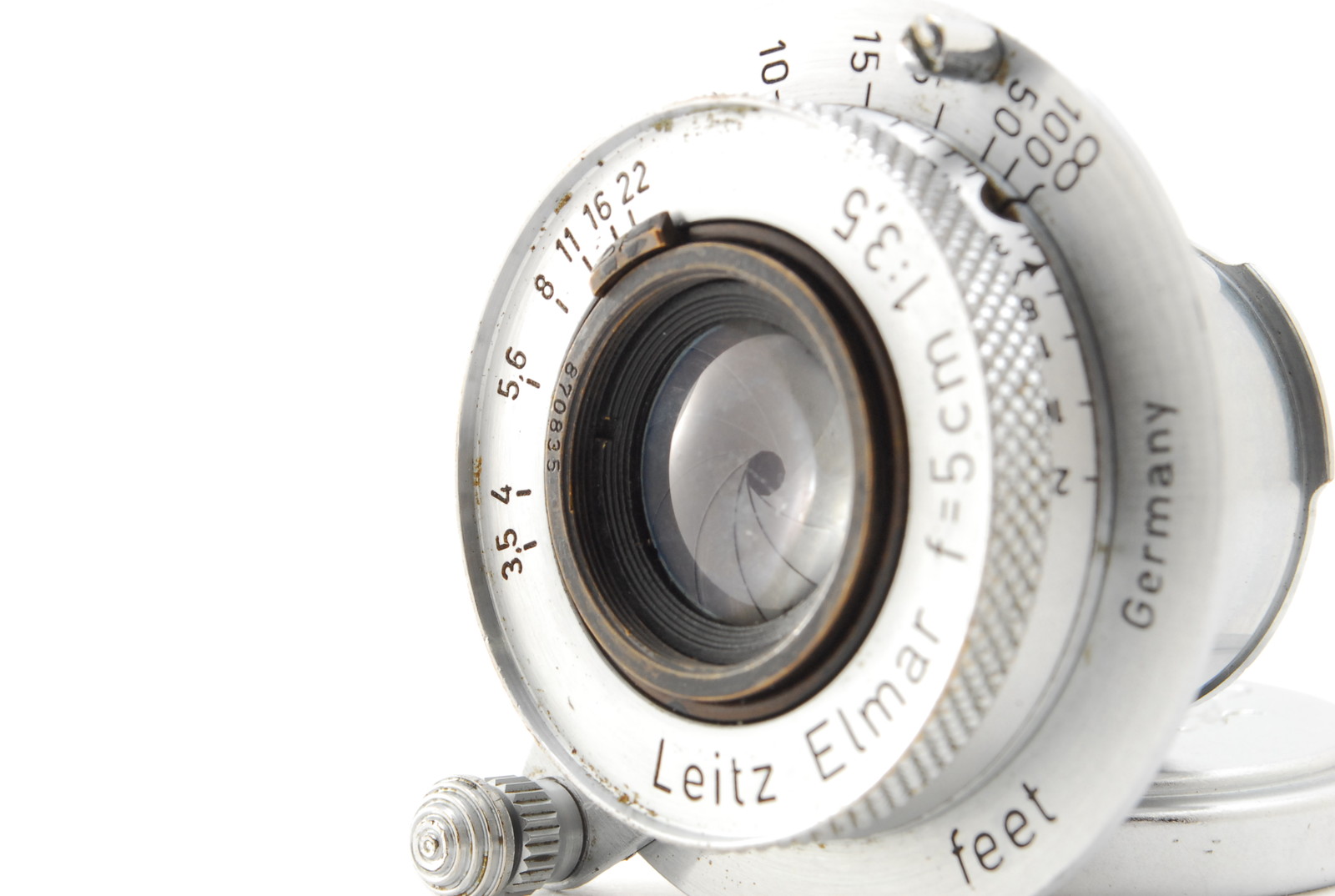 EXC+++++】Leica Elmar 5cm 50mm f/3.5 L LTM L39 Leica L Screw