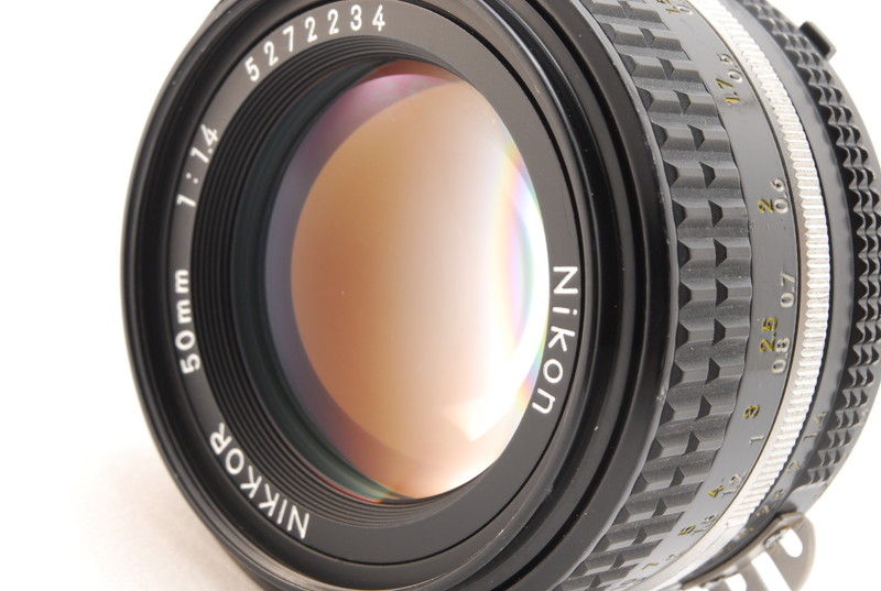 Excellent+++++】Nikon Ai Nikkor 50mm f/1.4 MF Lens from Japan