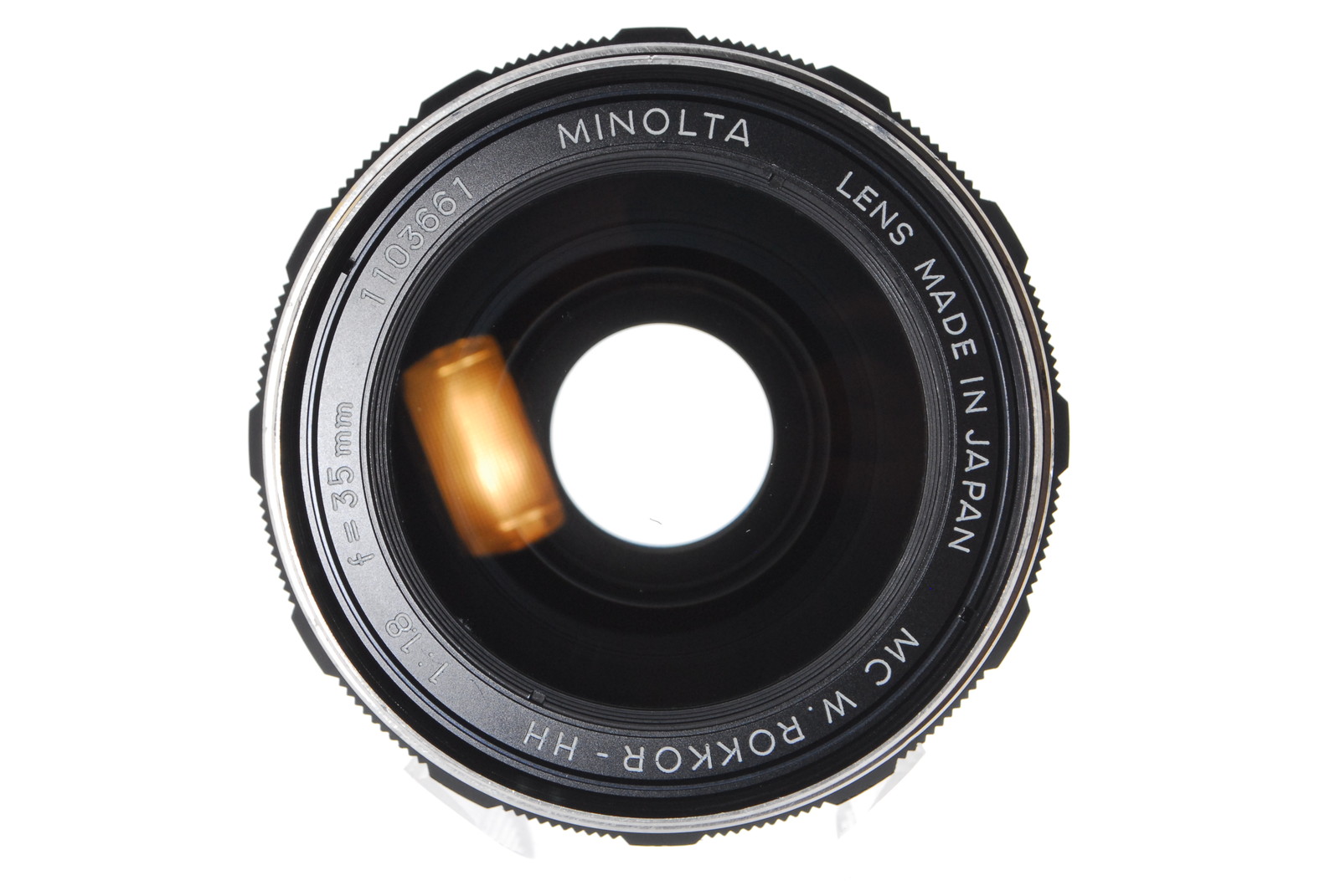 N MINT+++】MINOLTA MC W.ROKKOR HH 35mm f/1.8 Wide Angle MF