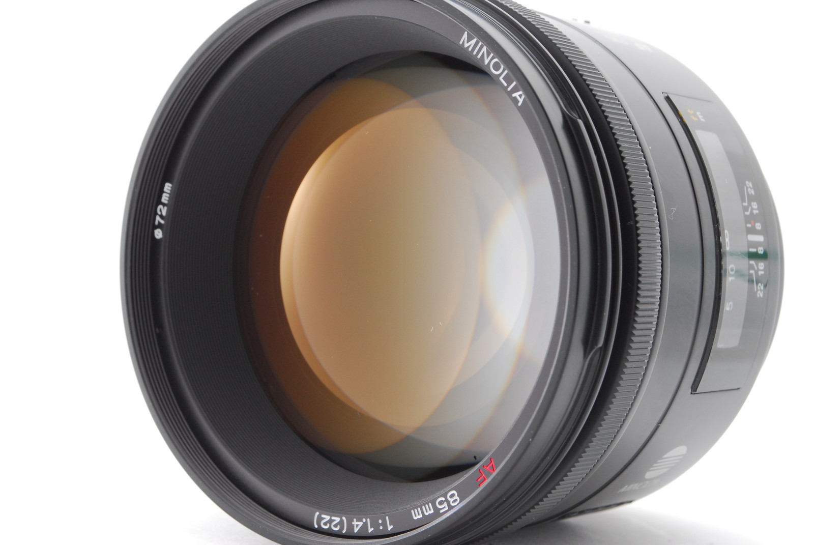 ミノルタ Minolta AF 85mm F/1.4 Portrait 6830 MINT-】MINOLTA AF 85mm f/1.4 Portrait Lens For Sony A Mount