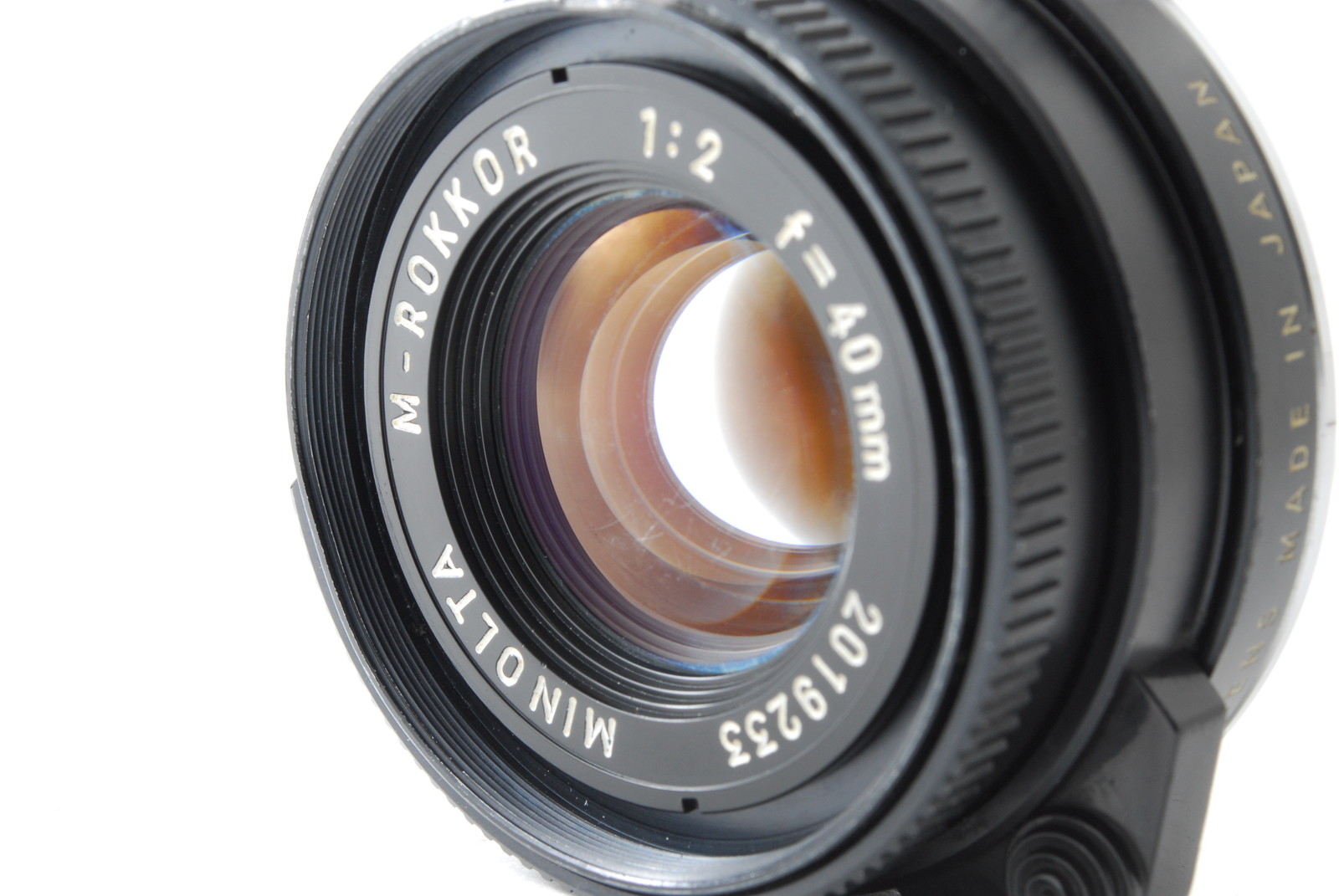 MINT】Minolta M Rokkor 40mm f/2 Lens Leica M Mount For CLE