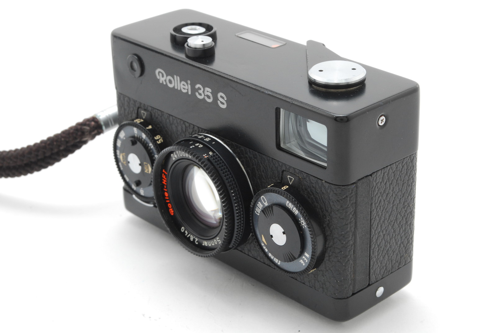 N MINT Meter works】Rollei 35S Sonnar 40mm f/2.8 Black HFT