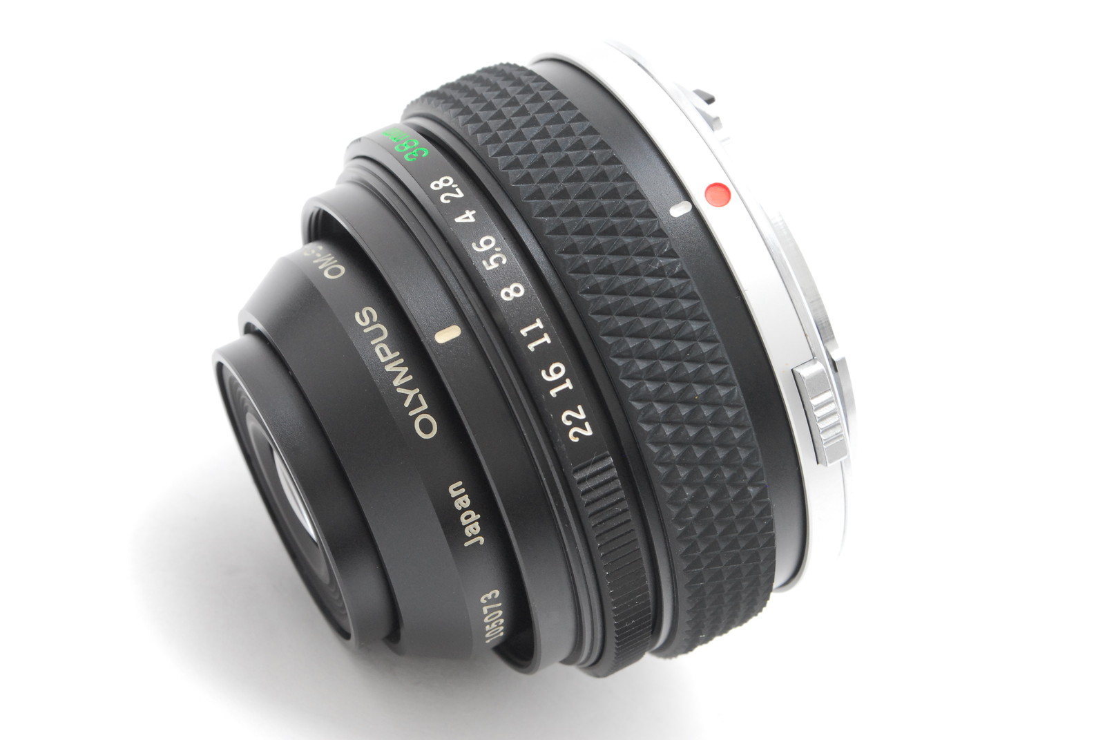 美品 Olympus OM-SYSTEM Zuiko 38mm f2.8 MINT-】Olympus OM-System Zuiko Auto-Macro 38mm f/2.8 MF Lens