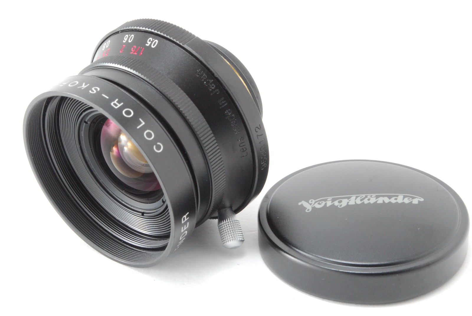 Top MINT+++] Voigtlander COLOR-SKOPAR 21mm F4 Black LTM L39 Mount