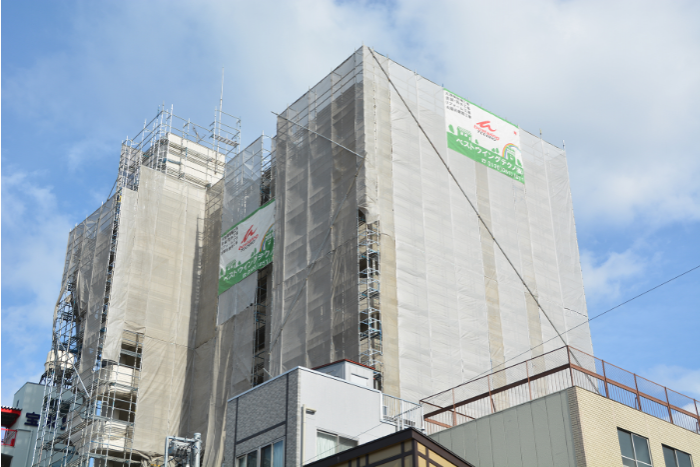 大規模修繕会社へ 一括で見積もり・ 建物診断依頼ができます!2