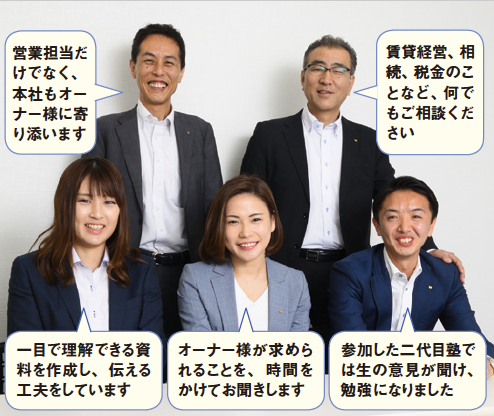 賃貸仲介・管理40年以上の実績|賃貸経営を親身にサポート2