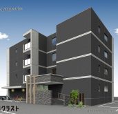 壁式工法による優れた耐震性を備えたWRC工法で建築中。竣工前の今しか見られない4階建て賃貸マンションの構造見学会｜クラスト