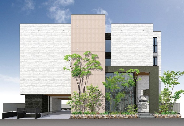 一宮市松降に新築。充実の各種設備は必見!優雅なエントランスが目をひく4階建て重量鉄骨造賃貸マンション 実例見学会|積水ハウス0