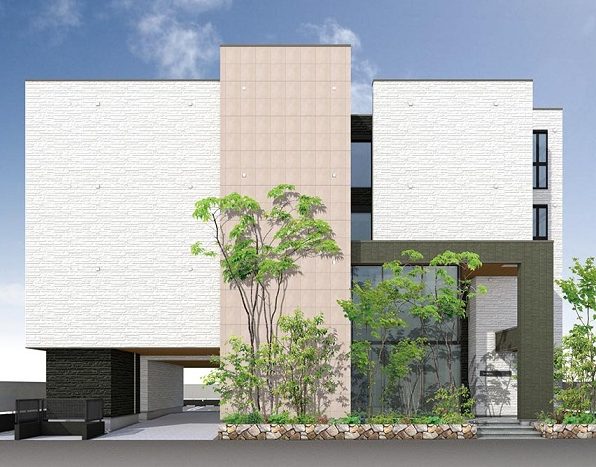 一宮市松降に新築。充実の各種設備は必見!優雅なエントランスが目をひく4階建て重量鉄骨造賃貸マンション 実例見学会|積水ハウス