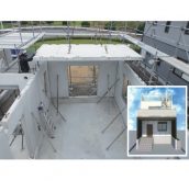 【福岡市西区の住宅街に建築中】設計自由度の高さがかなえる大空間は体感必須。PC造の強靭な構造体の内側が見られる「パルコン」構造見学会｜大成建設ハウジング