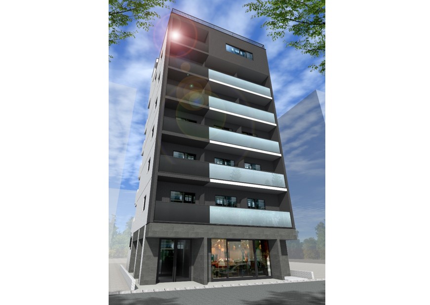 【横浜・反町の両駅からほど近い好立地に建築中】構造と竣工後の状態がまとめて見られる貴重な機会！RC造7階建て店舗併用賃貸マンション 構造見学会｜朝日建設0