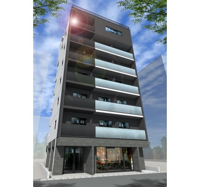 【横浜・反町の両駅からほど近い好立地に建築中】構造と竣工後の状態がまとめて見られる貴重な機会！RC造7階建て店舗併用賃貸マンション 構造見学会｜朝日建設