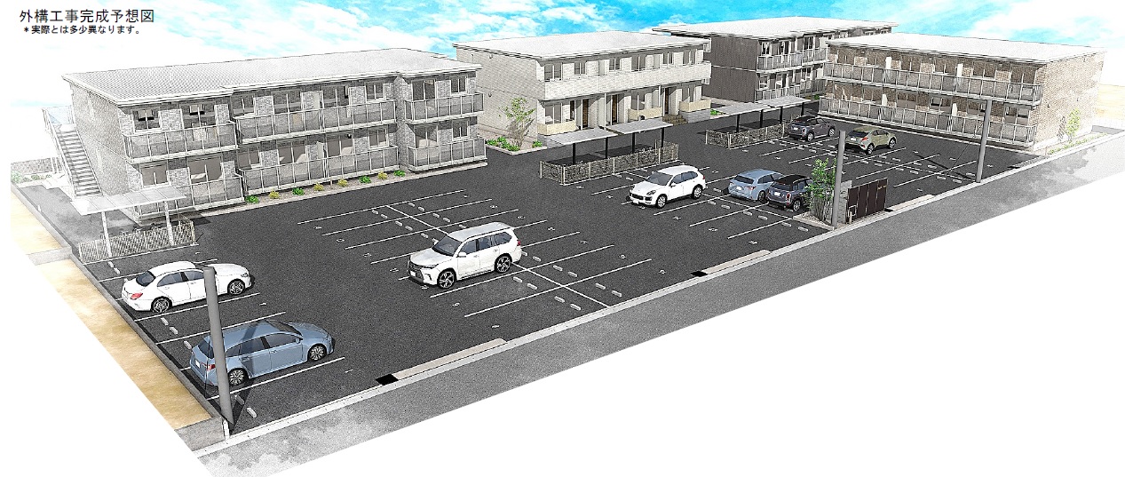 南栗橋駅からすぐの立地に4棟竣工!高品質をかなえる工場生産、地震に強いユニット工法で建てられた賃貸住宅の完成現場見学会|東京セキスイハイム0
