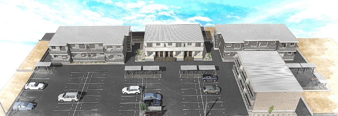 南栗橋駅からすぐの立地に4棟竣工!高品質をかなえる工場生産、地震に強いユニット工法で建てられた賃貸住宅の完成現場見学会|東京セキスイハイム0