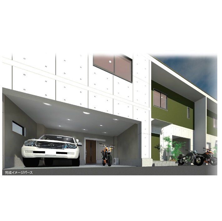 【JR香椎線・土井駅近くに建築中】人気の仕様、耐震・耐火性能をお見逃しなく!PC造2階建てビルトインガレージ付きテラスハウス 構造見学会|大成建設ハウジング