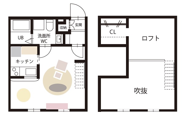 実質1LDKとして使えるワンルームの工夫は必見！面積以上に広く感じさせる空間は体感してこそ魅力がわかる！女性専用賃貸アパート「プリマグランデ須ヶ口壱番館」モデルルーム見学会｜GIFT［プリマ倶楽部］0