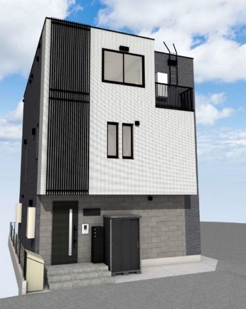 地震に強いポイント満載！制震耐力壁と重量鉄骨の柱を複合した制震重鉄ハイブリット構造の3階建て賃貸併用住宅 完成見学会｜パナソニック ホームズ0