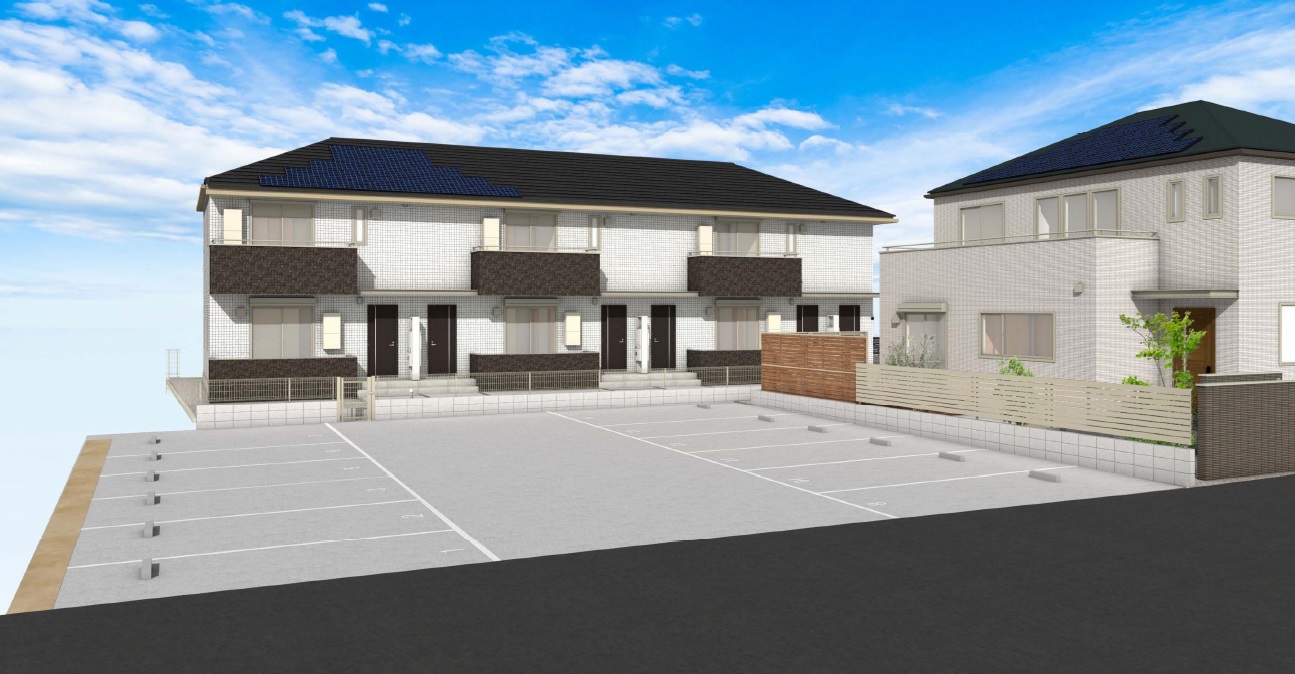 南北に広い敷地に異なる工法の長屋建てを建築!地震に強い軽量鉄骨造2階建て先進省エネ賃貸住宅 完成見学会|パナソニック ホームズ0