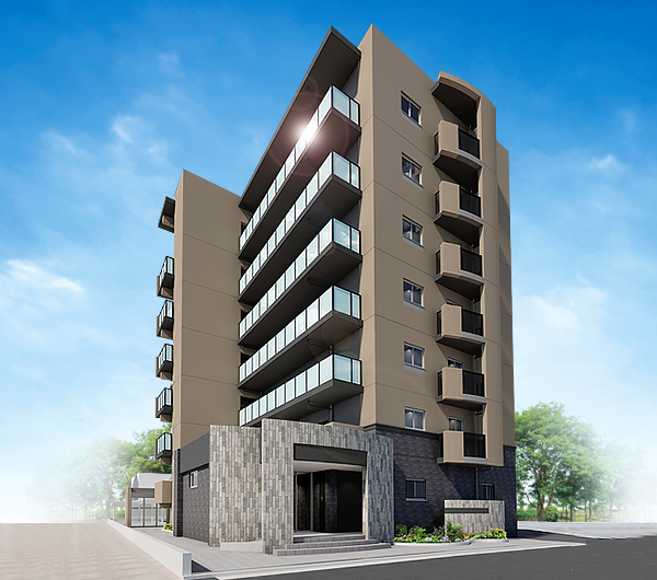 【阪急・高槻市駅から歩いてすぐ】オーナーこだわりのデザインコンセプトは必見。ファミリー向けの広々とした2LDKと1LDK+Sがまとめて見られる7階建てRC造実例現場見学&相談会|生和コーポレーション