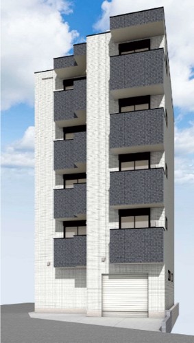 【大泉学園駅近くで建築中】無足場工法で隣地境までせめた無駄のない設計は必見！災害対策を考えた構造も見逃せない5階建て重量鉄骨造の店舗・賃貸併用住宅 構造見学会｜パナソニック ホームズ0