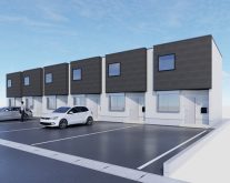 生活利便性が高く交通アクセス良好な立地に竣工！2フロア構成のコンパクトで使いやすい木造2階建てテナント事務所 完成見学会｜ハタス