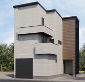 ⑪【勝川IC近くに竣工】狭小地を最大限に活用した様々な工夫は一見の価値あり。早期に入居が決まった3LDKが見られるガレージ付き木造戸建て賃貸住宅 完成見学会｜チーム・べリアス