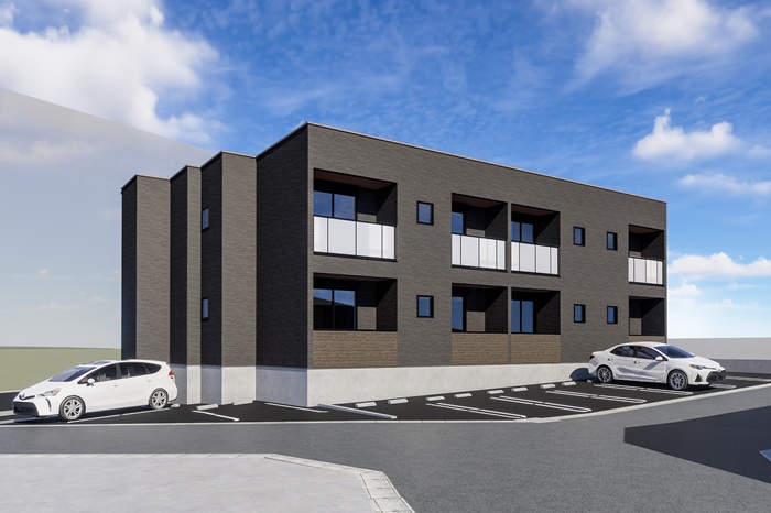 ㉓4パターンの1LDKを見学できる!変形敷地という制約をデザインに変えた表情豊かな共同住宅 実例見学会|ハタス0